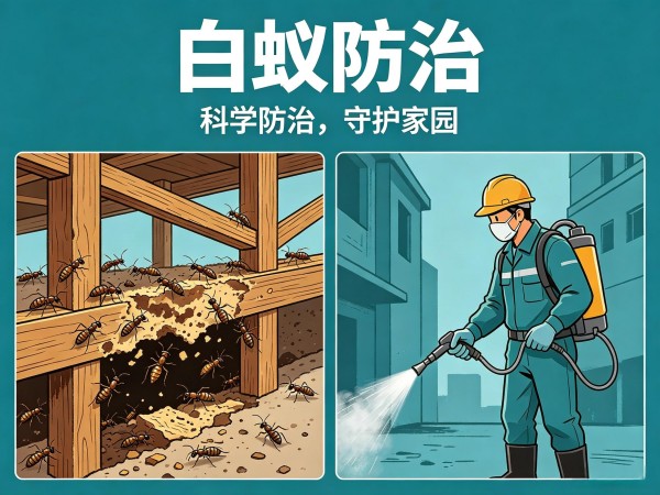 白蚁检测上门服务 精准查找蚁道蚁巢